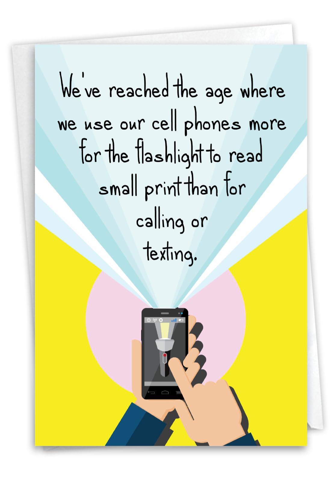 Reached the age - funny birthday card