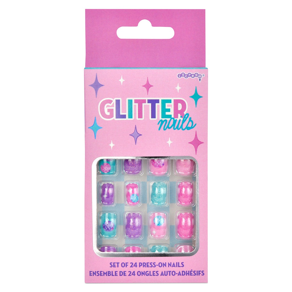 Glitter nails