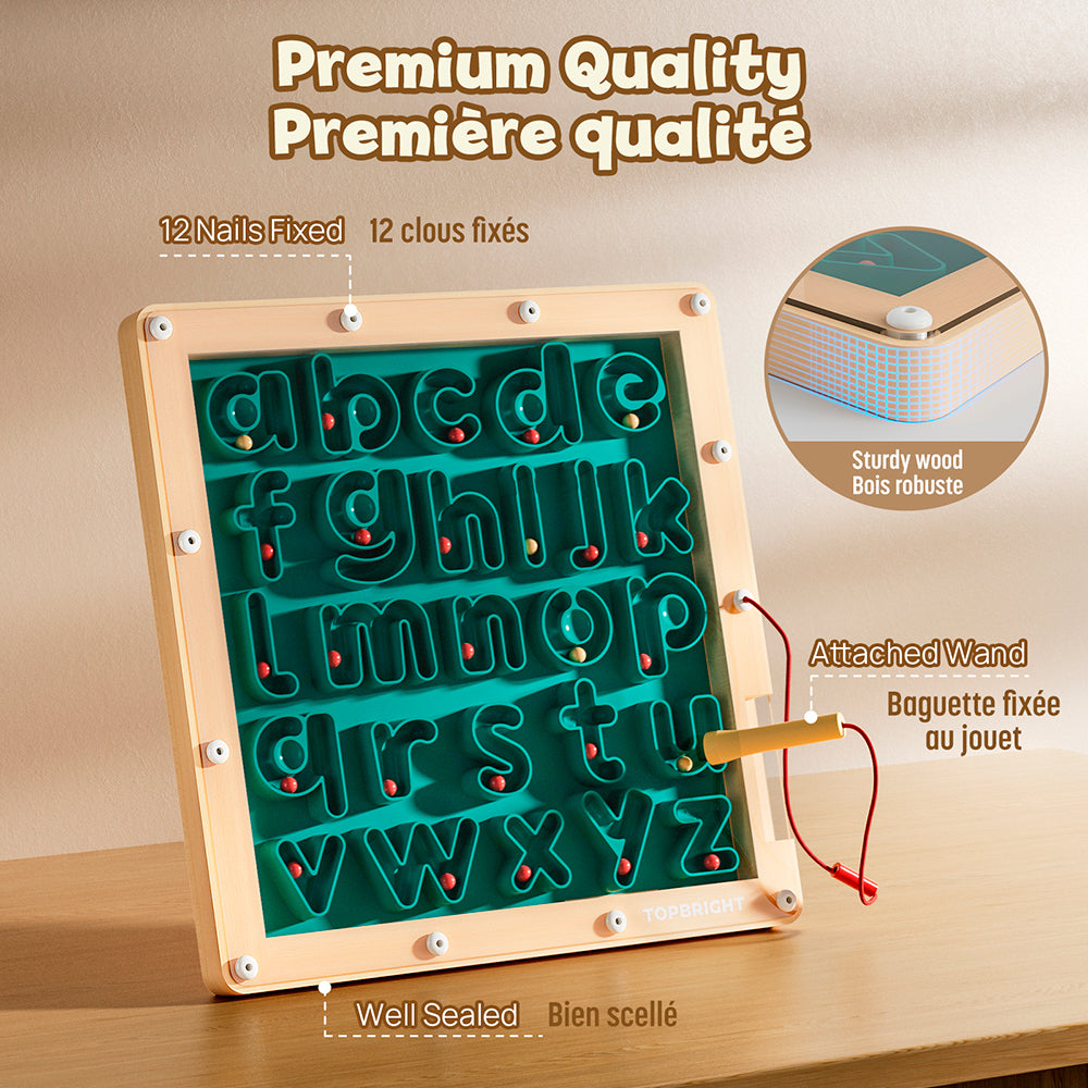 Top Bright - Magnetic Alphabet Tracing Board