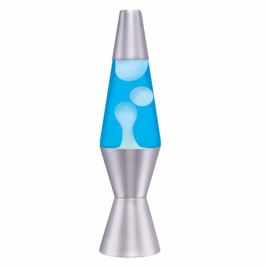 LAVA LAMP SILVER/BLUE
