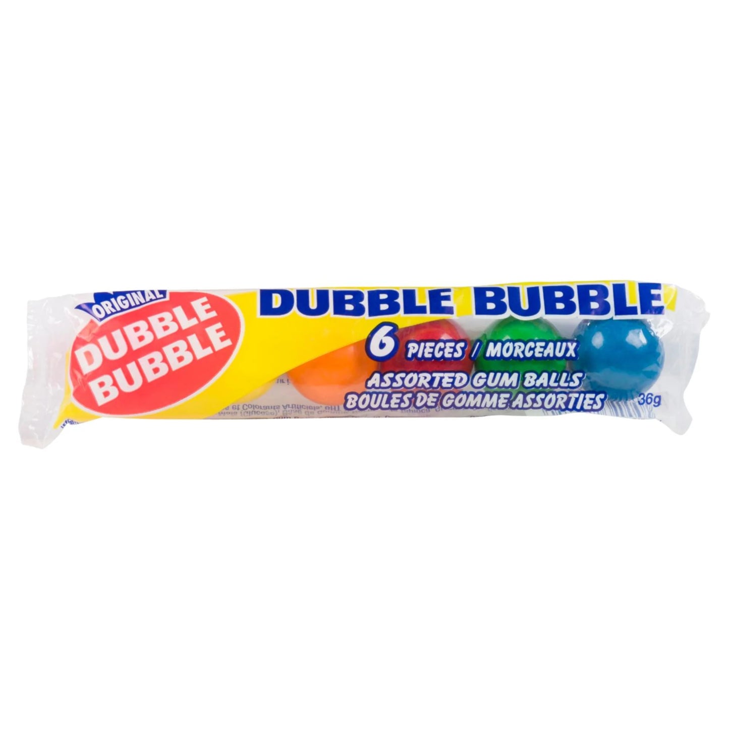 Dubble bubble 6 pieces