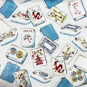 Mahj cocktail napkin