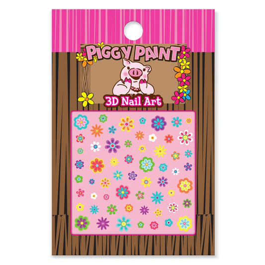 Piggy paint 3D nail art