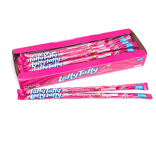 Wonka Laffy Taffy Rope - Strawberry