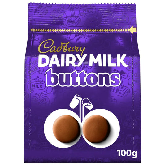 Cadbury Dairy Milk Giant Buttons Chocolate - 100g