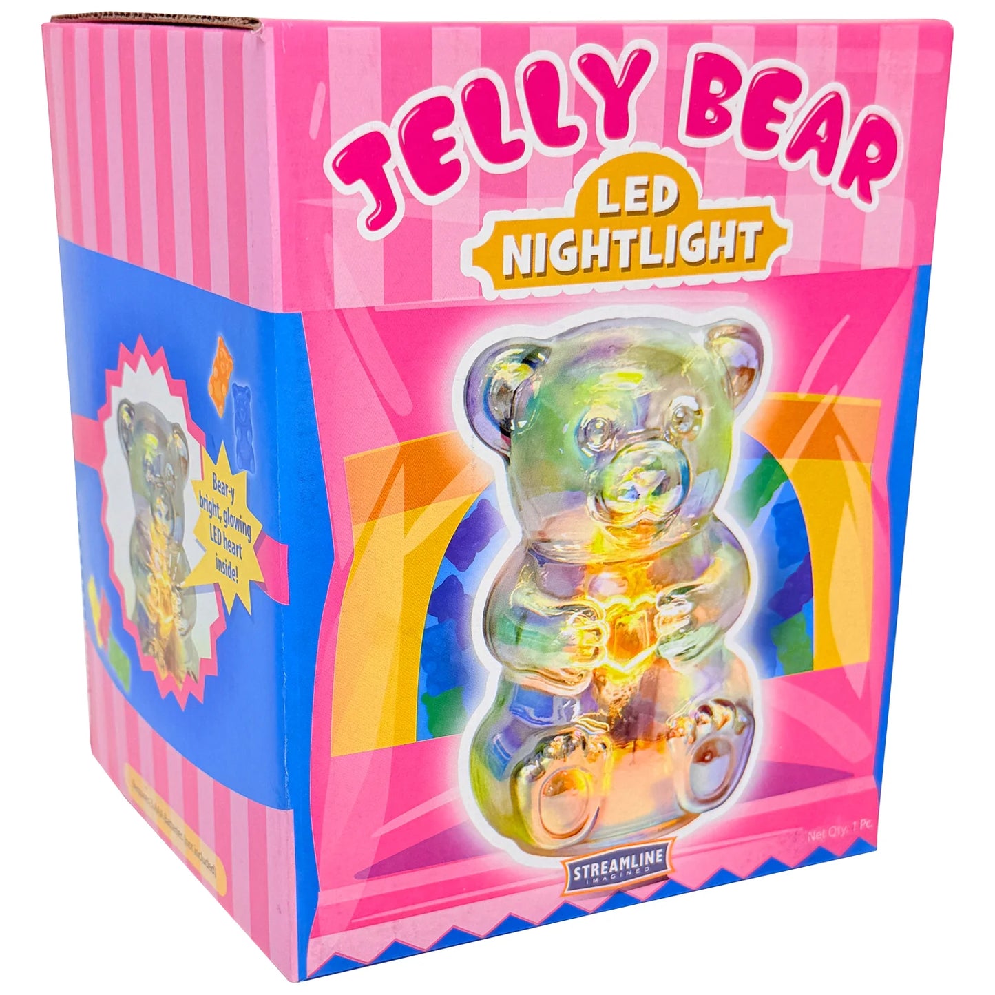 Jelly Bear LED Night Light