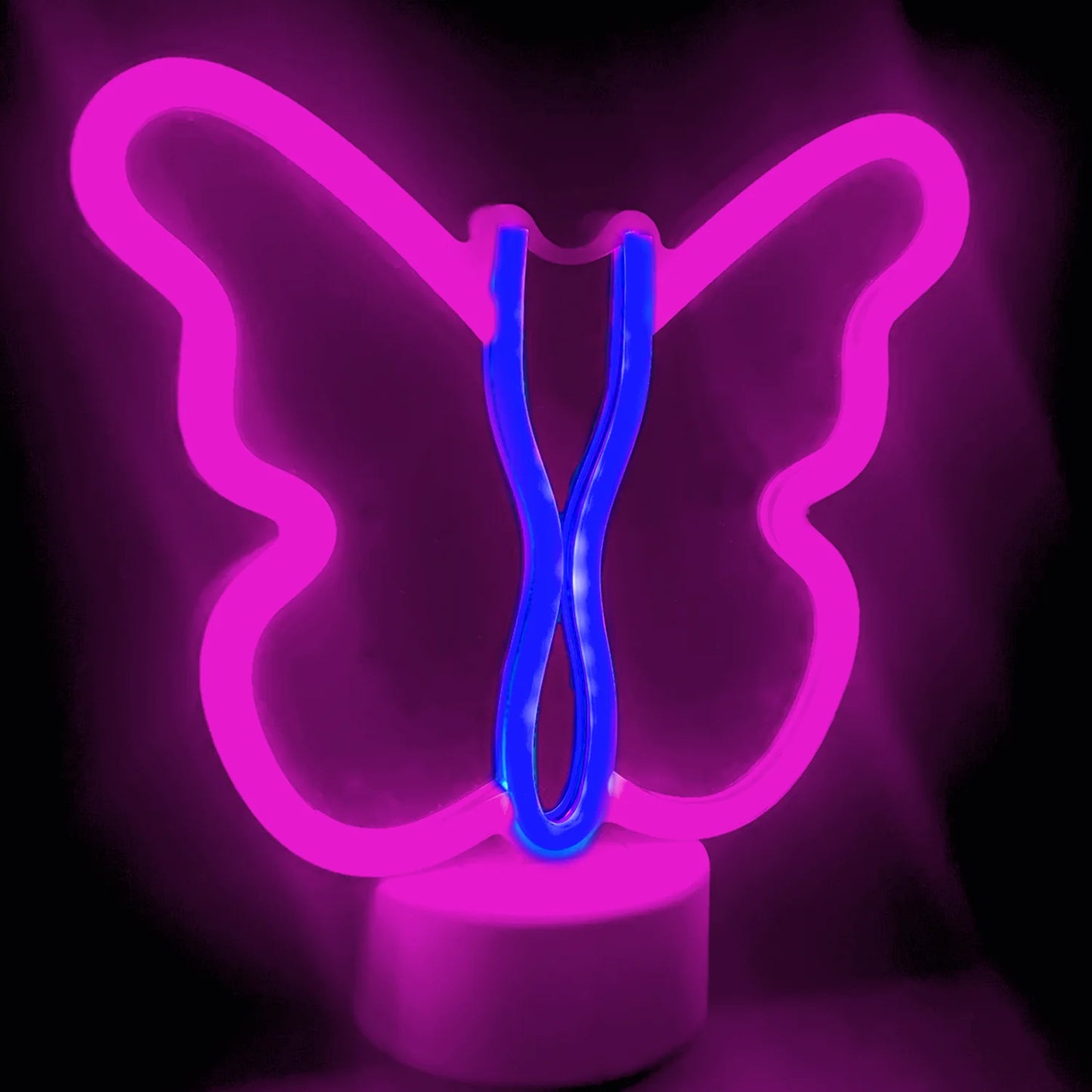 Neon Mirror Lights - Butterfly