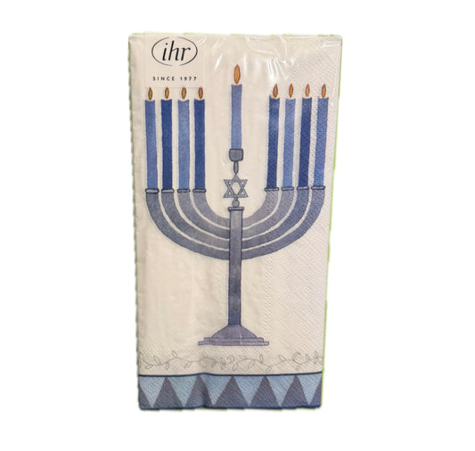 Celebrating Hanukkah III Guest Napkin