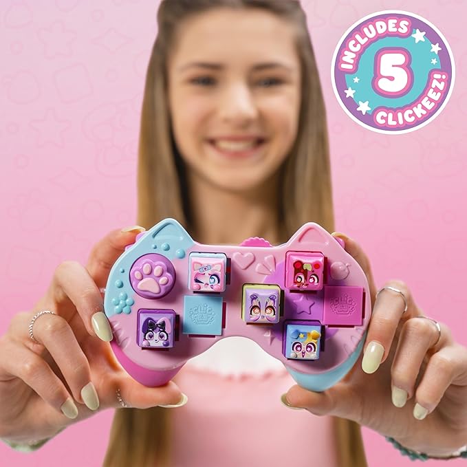 Clickeez Controller | Collectible Character Keyboard Keys Click and Clack | Ages 6+