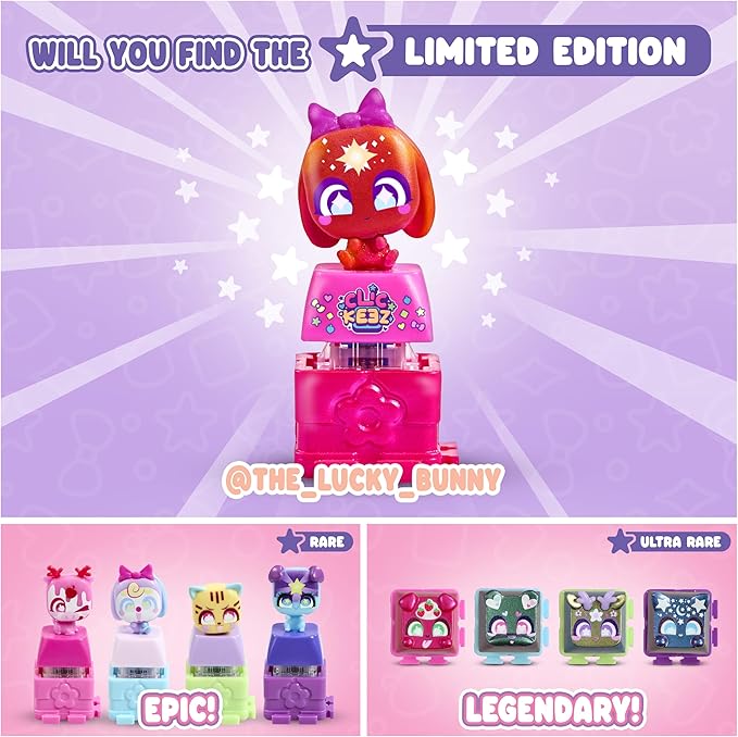 Clickeez Controller | Collectible Character Keyboard Keys Click and Clack | Ages 6+