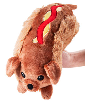 Mini Squishable Dachshund Hot Dog Pouch