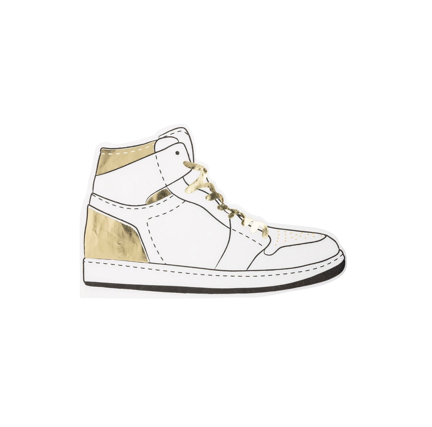 Basketball shoe napkin