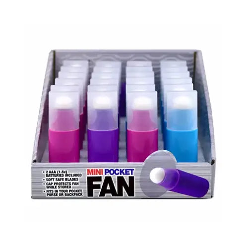 Mini pocket fan