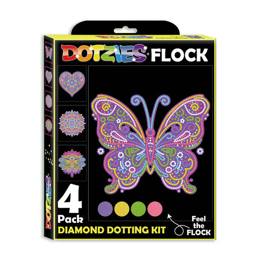 Neon Mandalas - diamond dotting kit