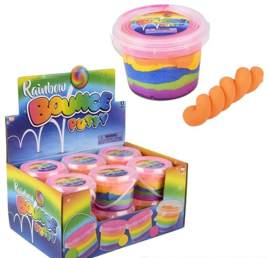 Rainbow Bounce Putty