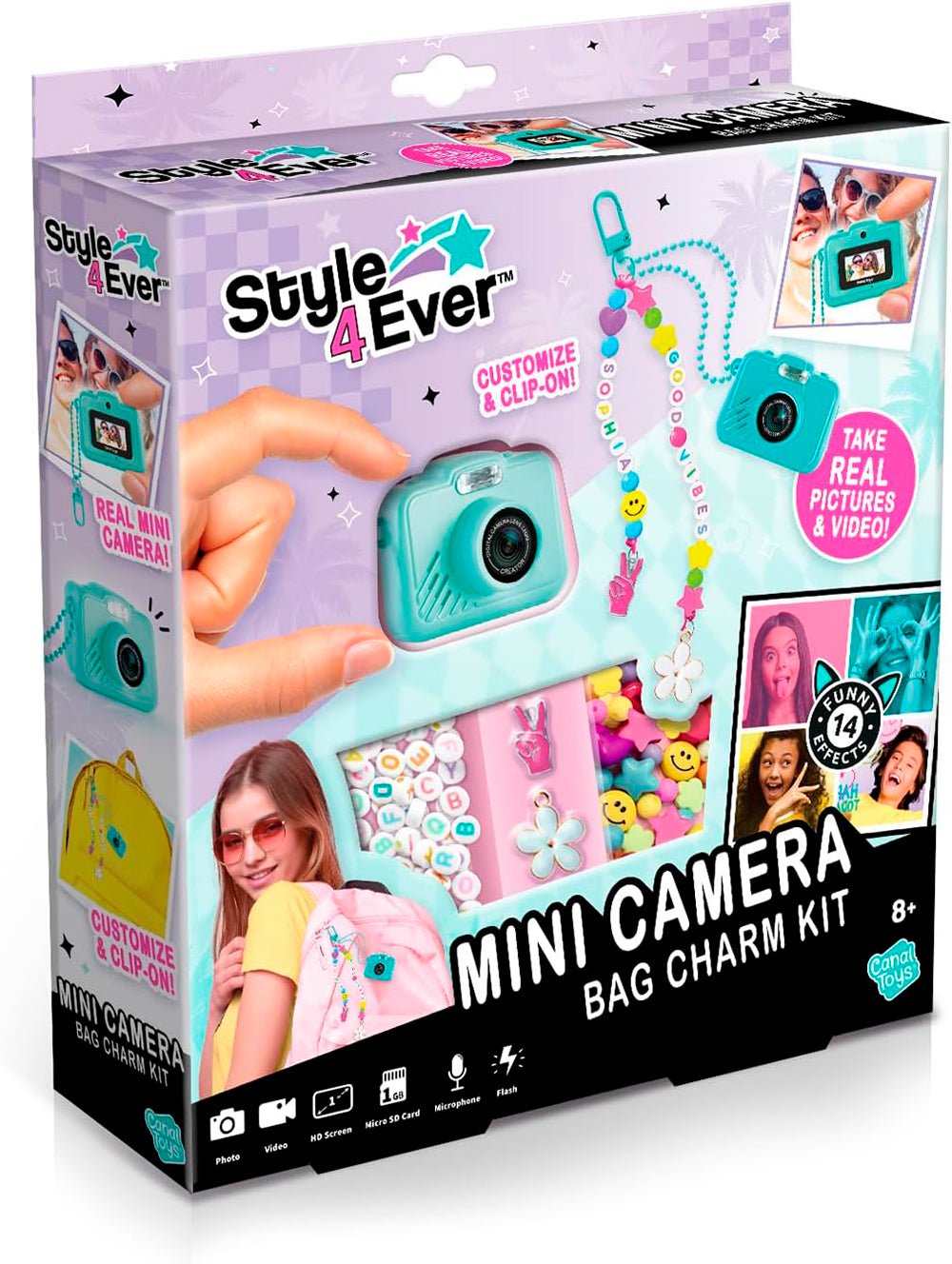 Style 4 Ever - Mini Camera Bag Charm Activity Kit