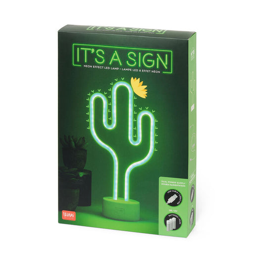 NEON Cactus LED Lamp