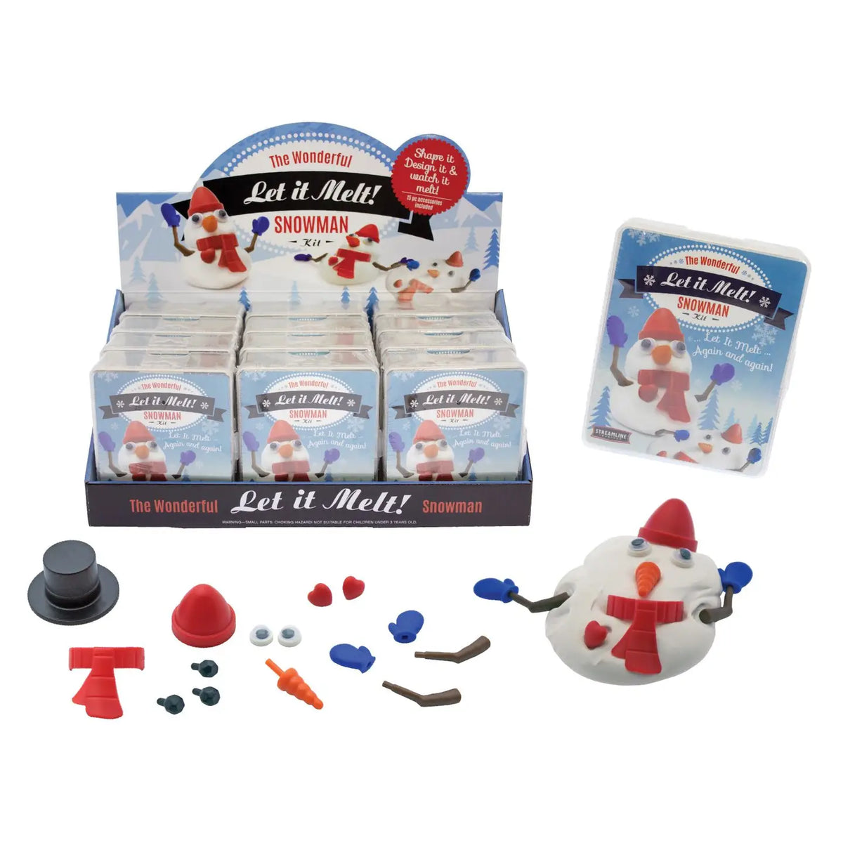 Let It Melt Snowman Kit