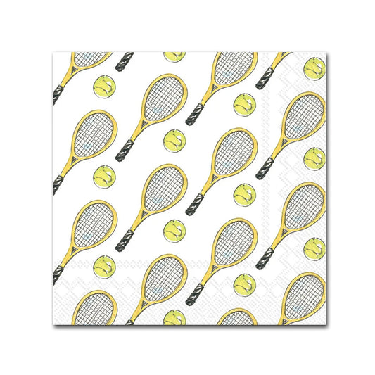Tennis cocktail napkin