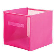 Pop up storage cube