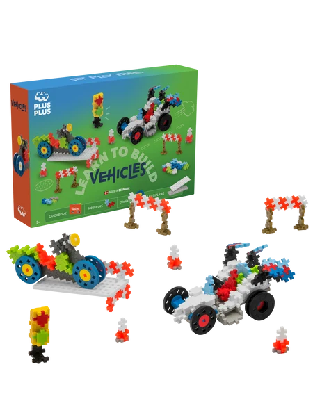 Plus Plus Learn to Build - Vehicles