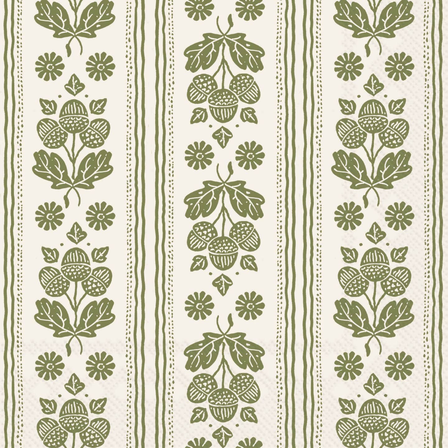 IHR Autumn Wallpaper Green Napkins