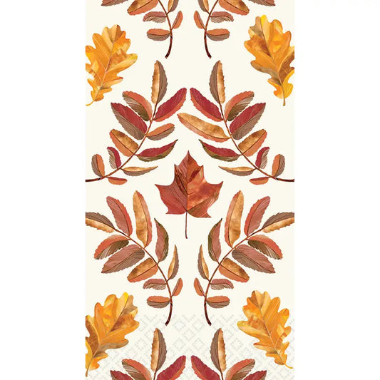 Guest napkins - Falling Leaves Tile