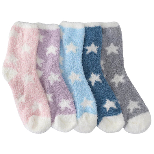 Lim Lim socks / Fuzzy socks with stars