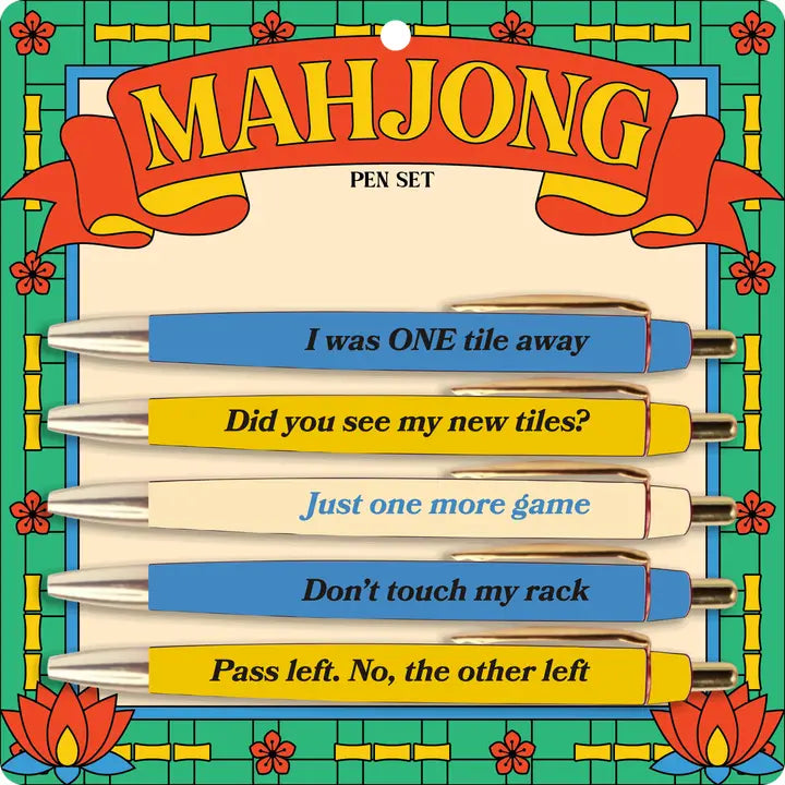 Mahjong Pen Set