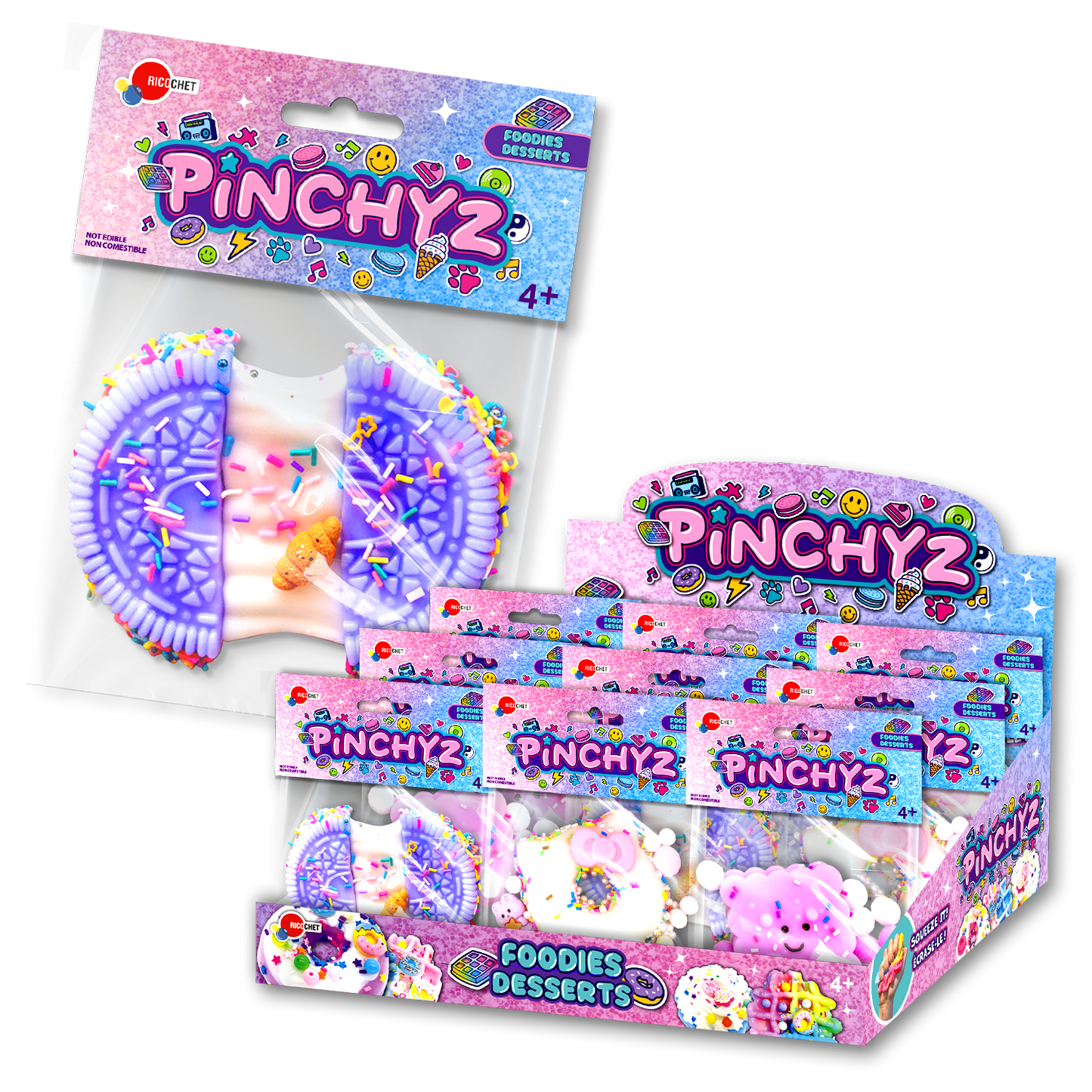 Pinchyz Squishy foodies desserts