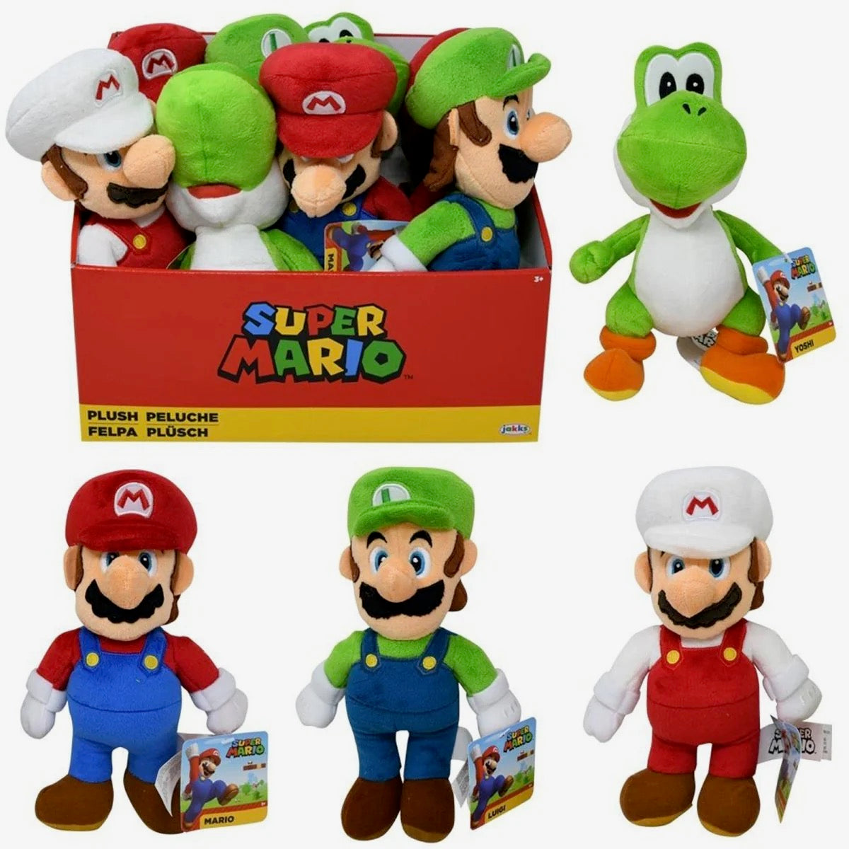 Nintendo Super Mario Bro’s Plush 9”