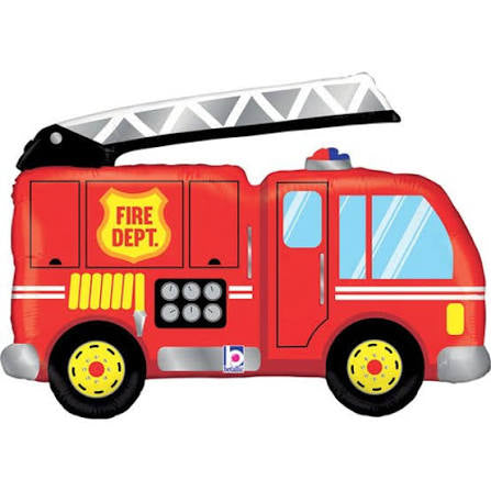 Befalling Large Helium Shape Fire Truck