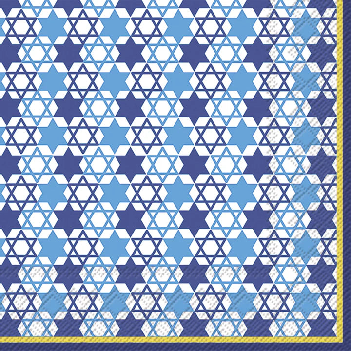 Festival Of Lights Napkin Blue