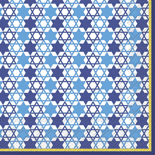 Festival Of Lights Napkin Blue