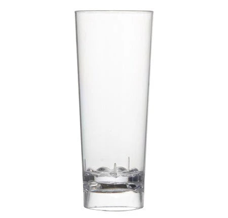 10 fancy plastic shot glasses - 2oz