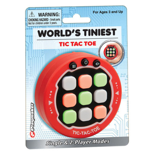 World's Tiniest Electronic Tic Tac Toe