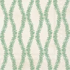 Leaf and Stem Cocktail Napkin