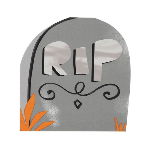 Bats & Boos Halloween Tombstone Napkin