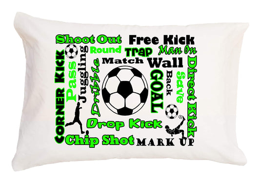 Soccer Pillow case