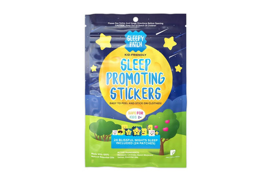Sleep promoting stickers
