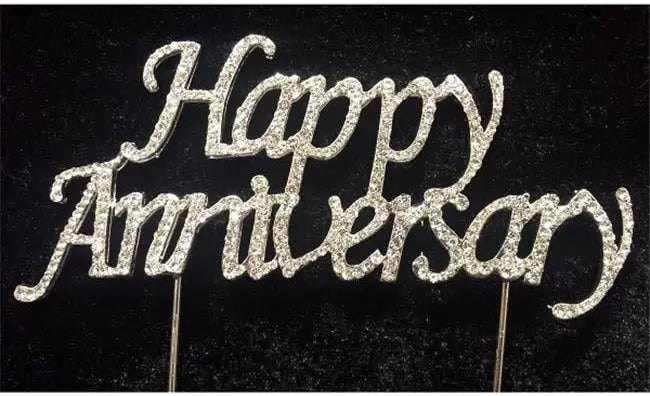 Happy Anniversary Topper