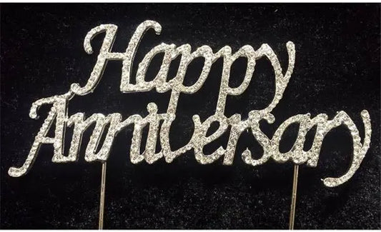Happy Anniversary Topper