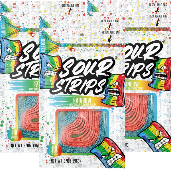 Sour Strips Rainbow