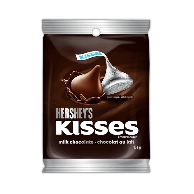 HERSHEY'S KISSES Milk Chocolate Candy 104 g