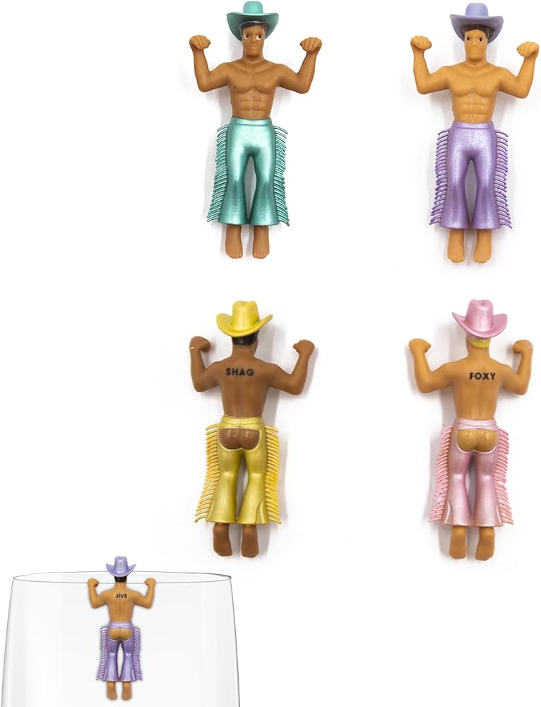 Disco Cowboys Drink Markers