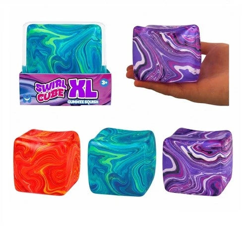 Jumbo Swirl Cube 8 cm