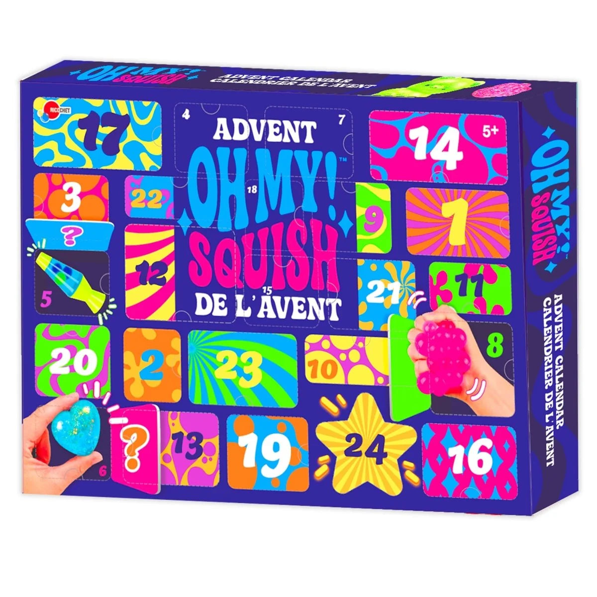 Advent Calendar Oh My Squish, Christmas Advent Calendar, 1 Count