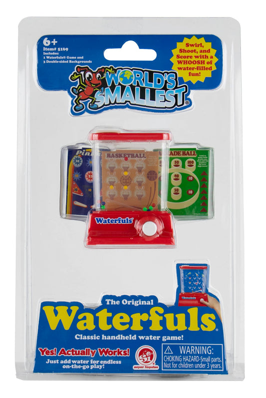 World’s smallest waterfuls