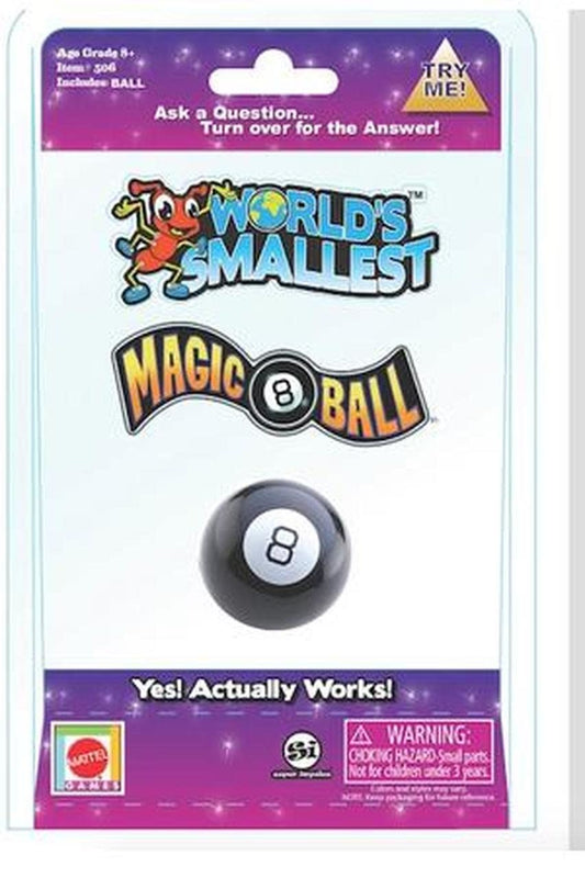 World’s smallest magic 8 ball