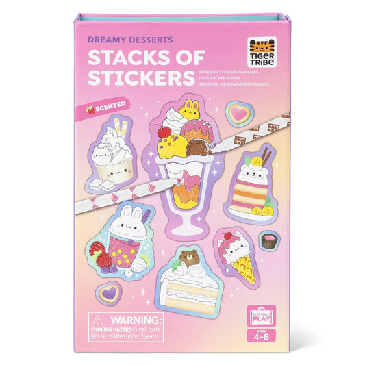 Scented Stacks Of Stickers - Dreamy Desserts